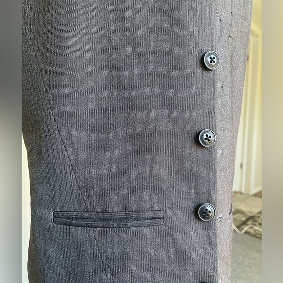 Kenneth Cole Reaction Men’s Gray Vest Size Small - Picture 4 of 12